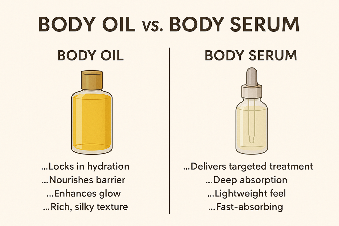 Body Oils vs Body Serums