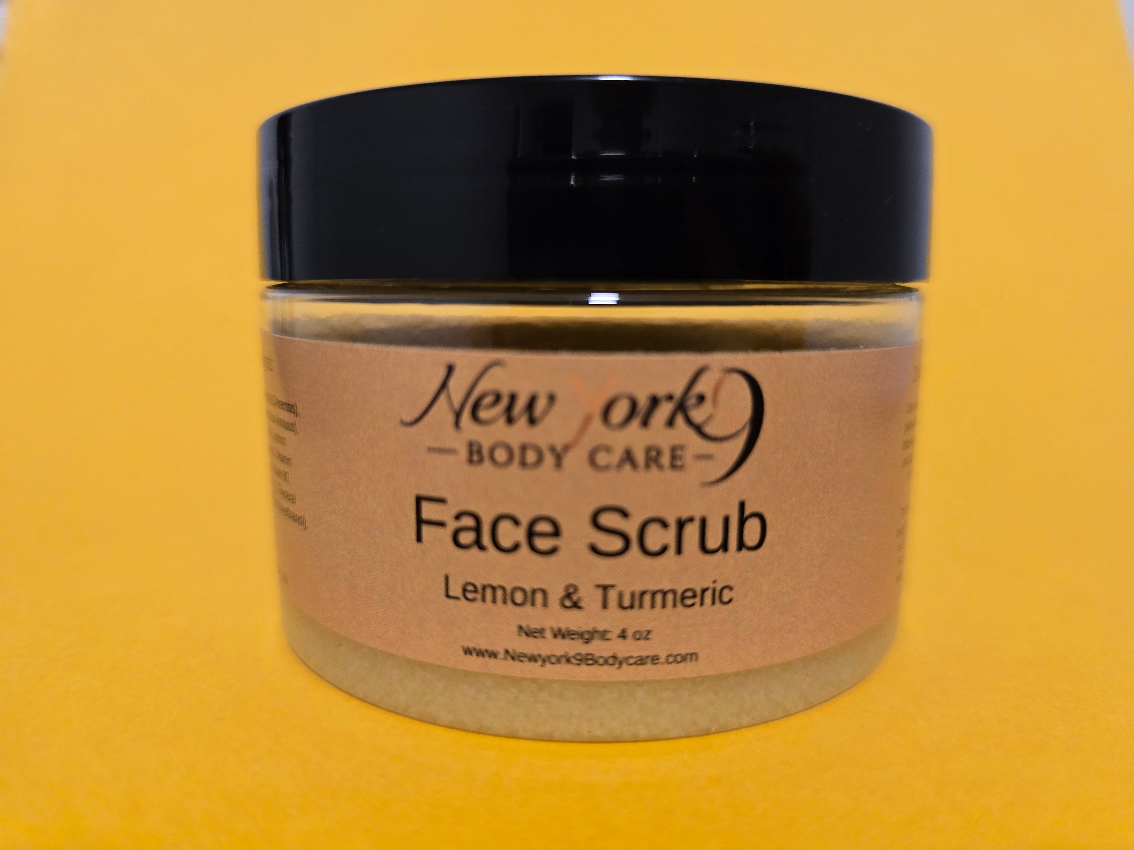 Lemon & Turmeric Facial Sugar Scrub