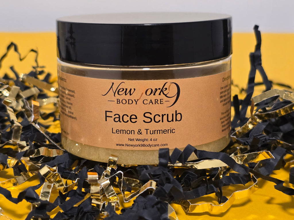 Lemon & Turmeric Facial Sugar Scrub