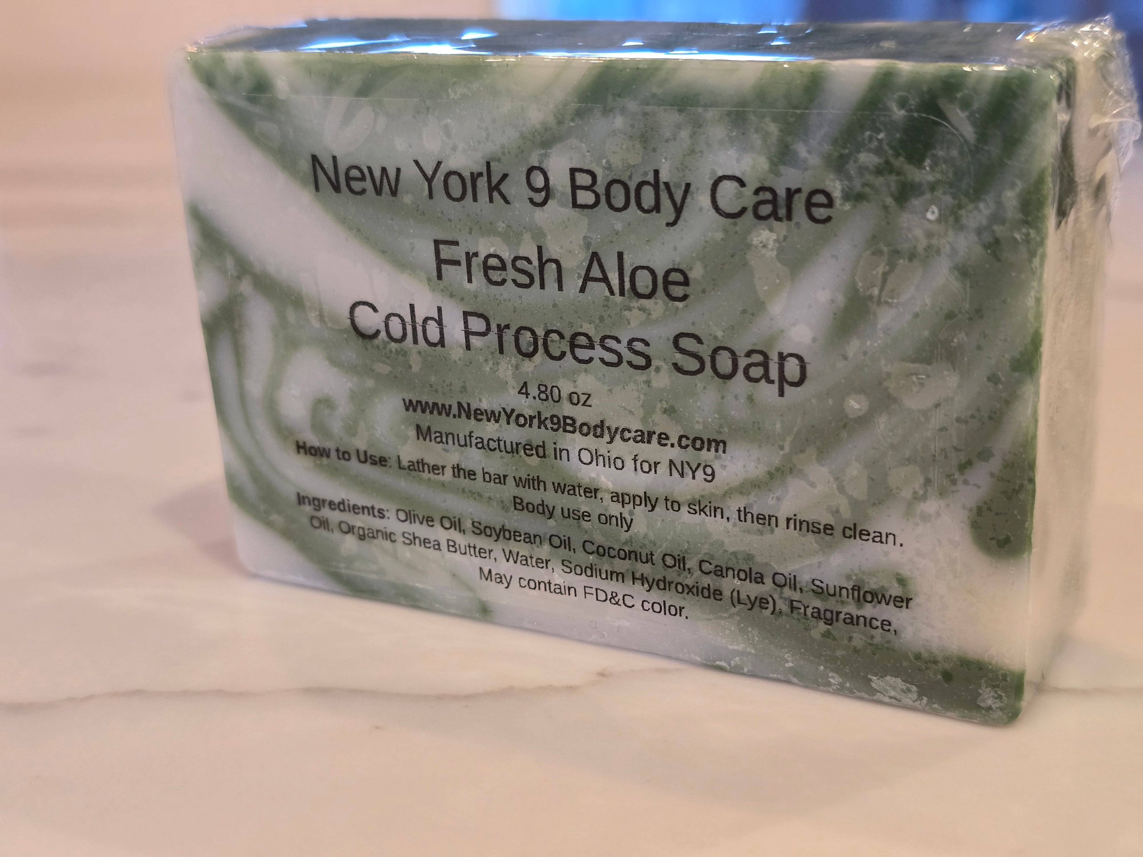 Fresh Aloe Cold Process Soap