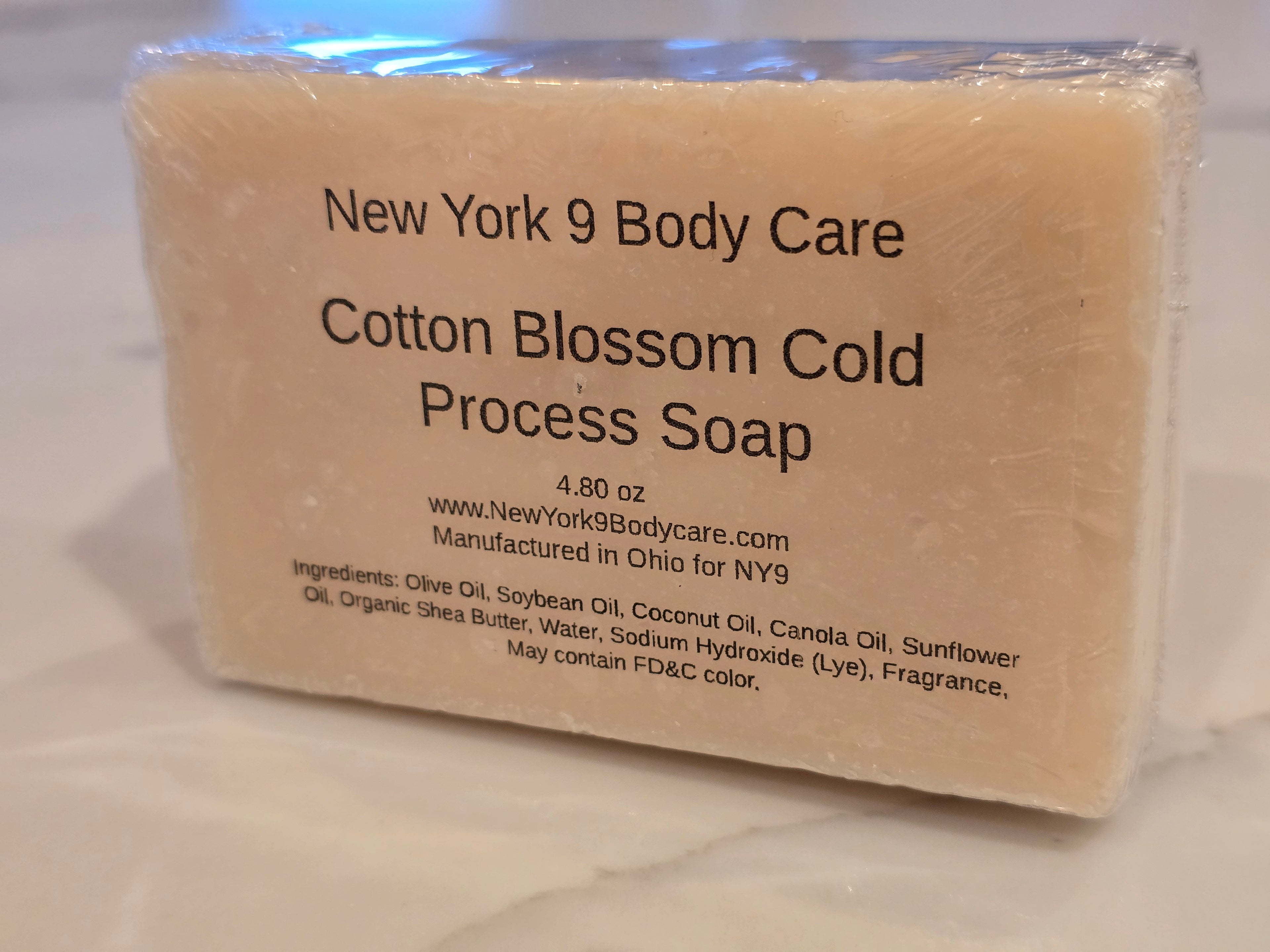 Cotton Blossom Cold Process Soap