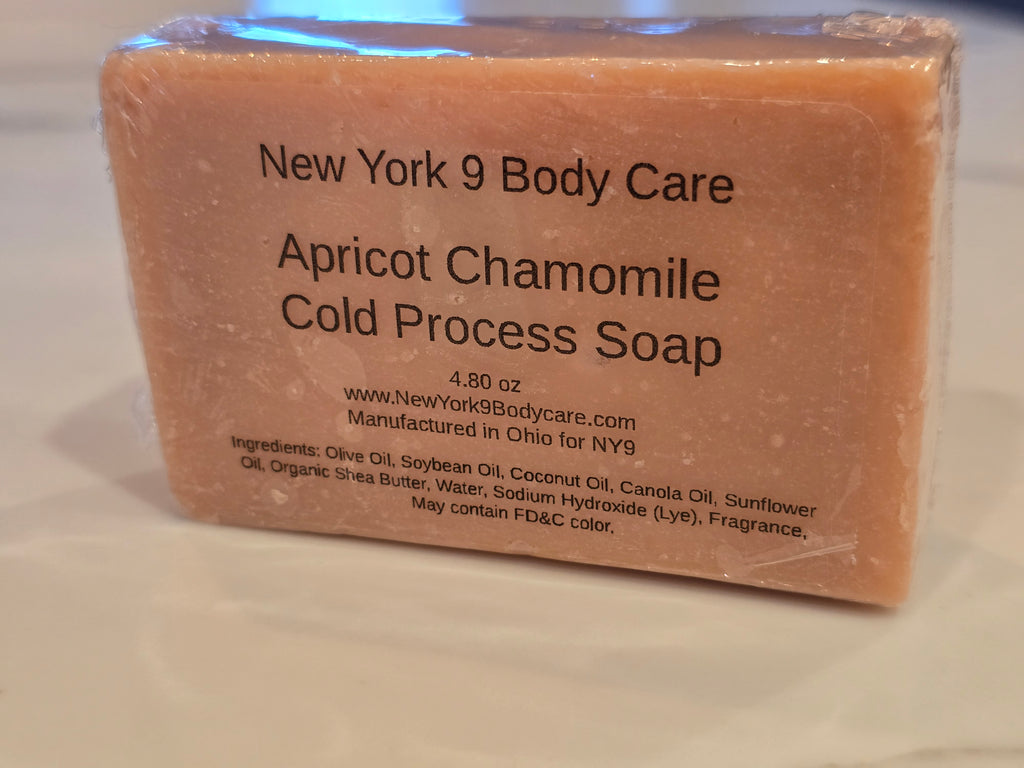 Apricot Chamomile Cold Process Soap