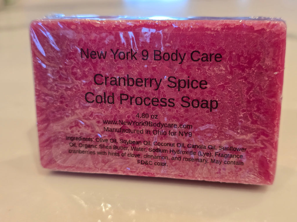 Cranberry Spice Cold Process Soap