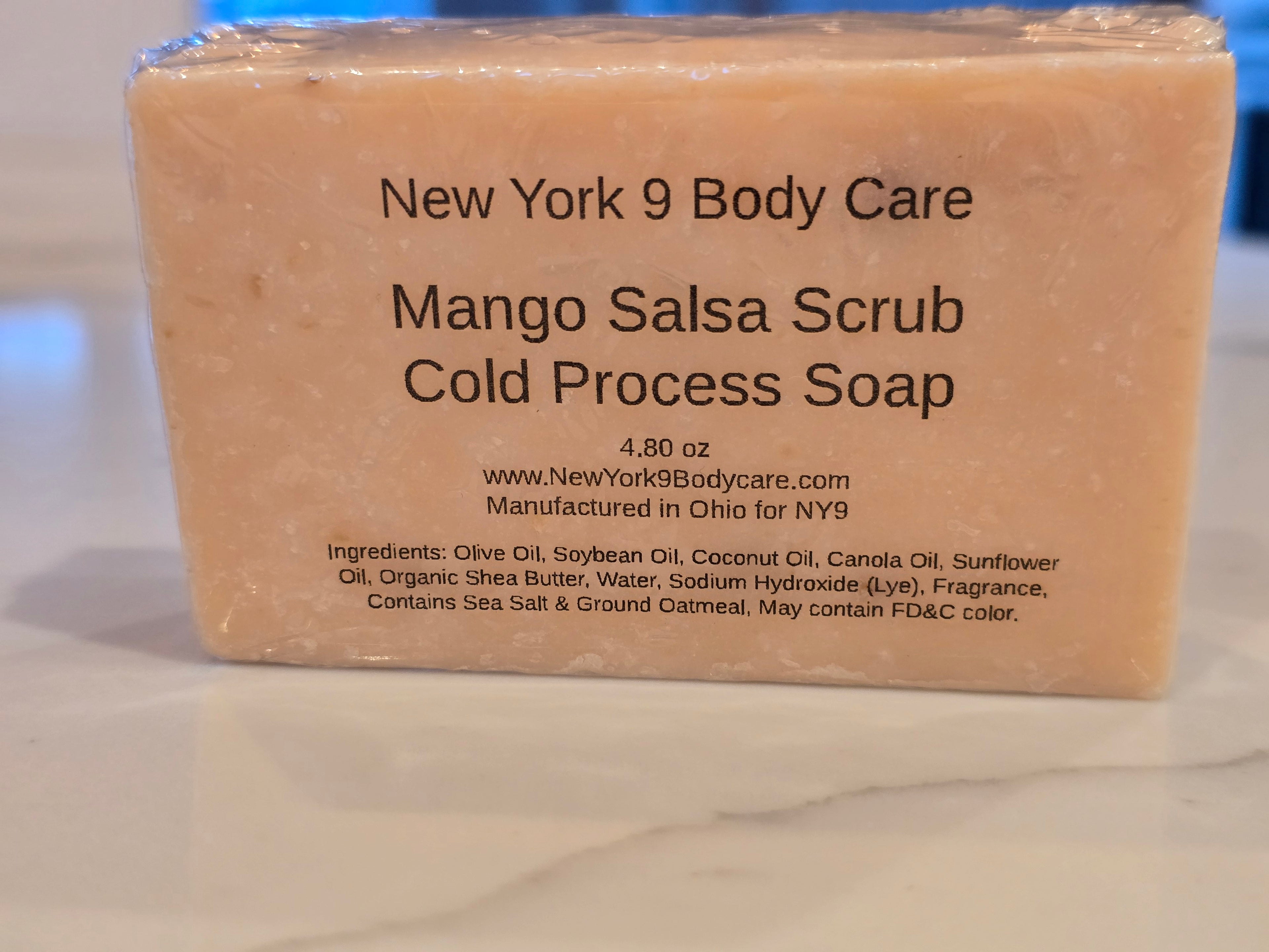 Mango Salsa Scrub Cold Process Soap