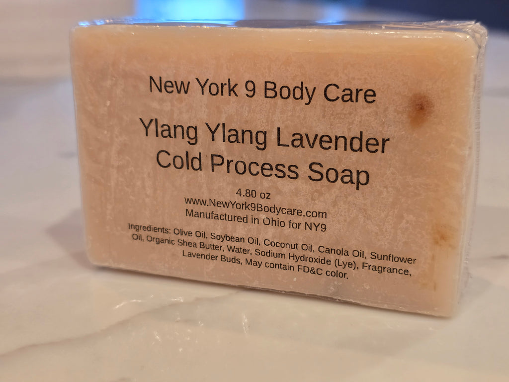 Ylang Ylang Lavender Cold Process Soap