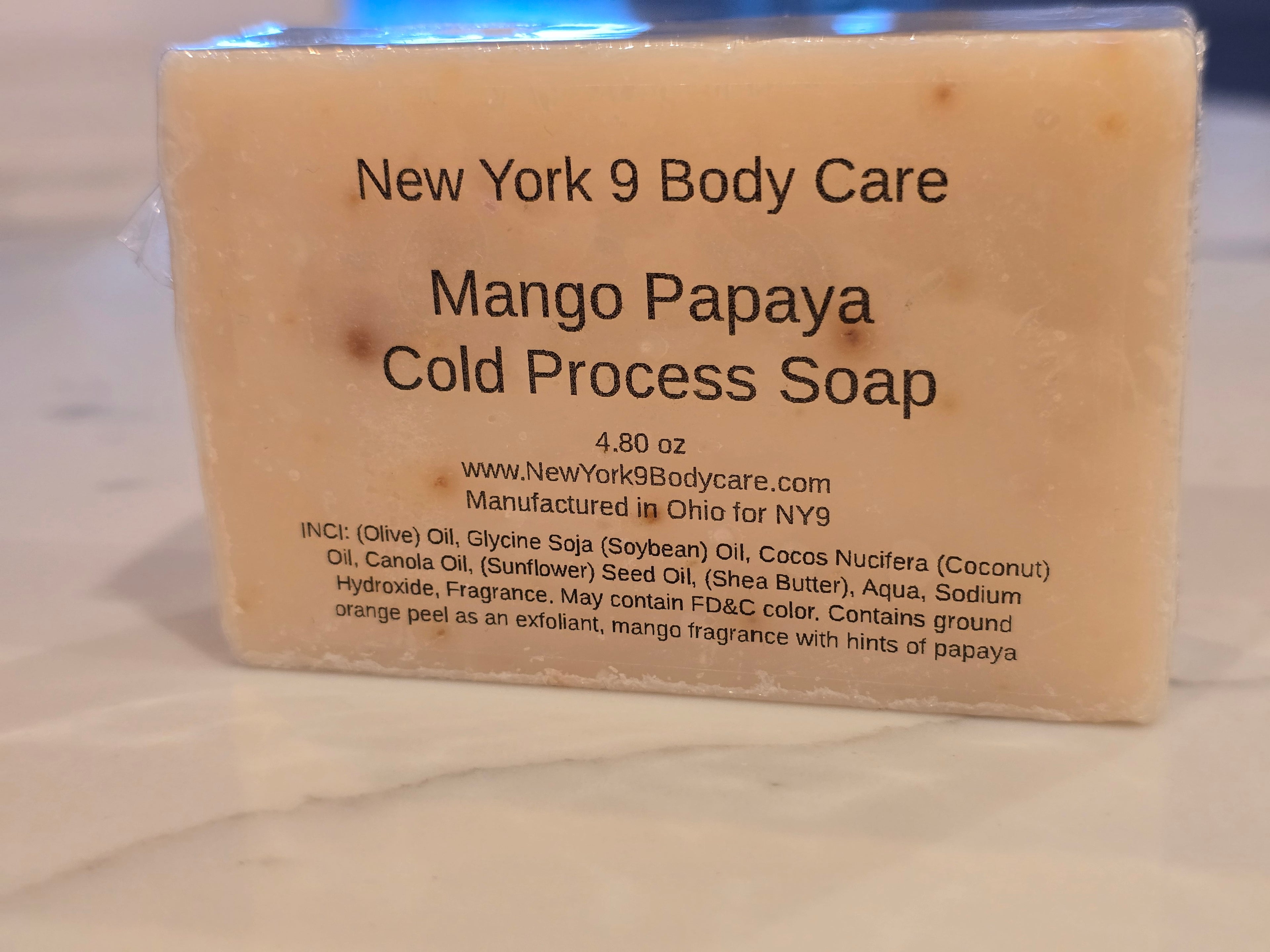 Mango Papaya Cold Process Soap