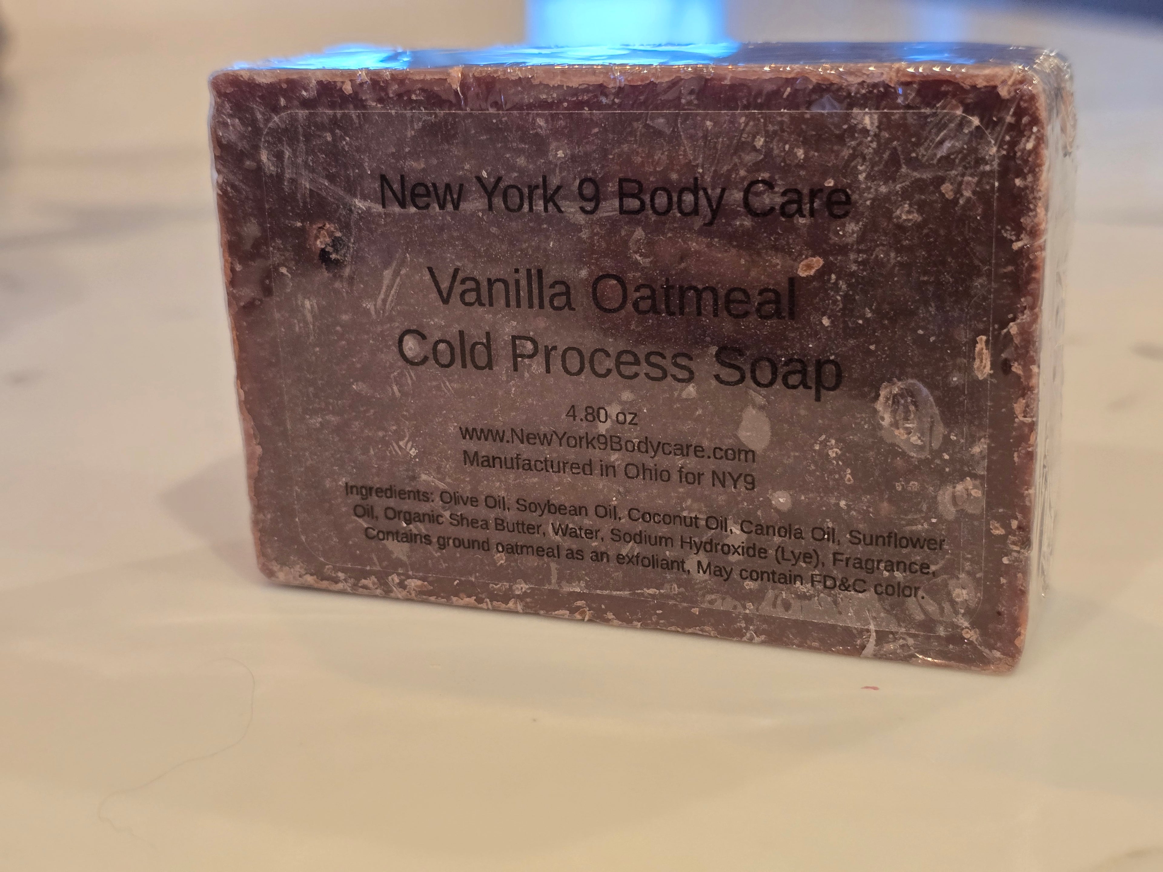 Vanilla Oatmeal Cold Process Soap