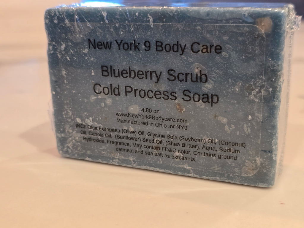 Blueberry Scrub Cold Process