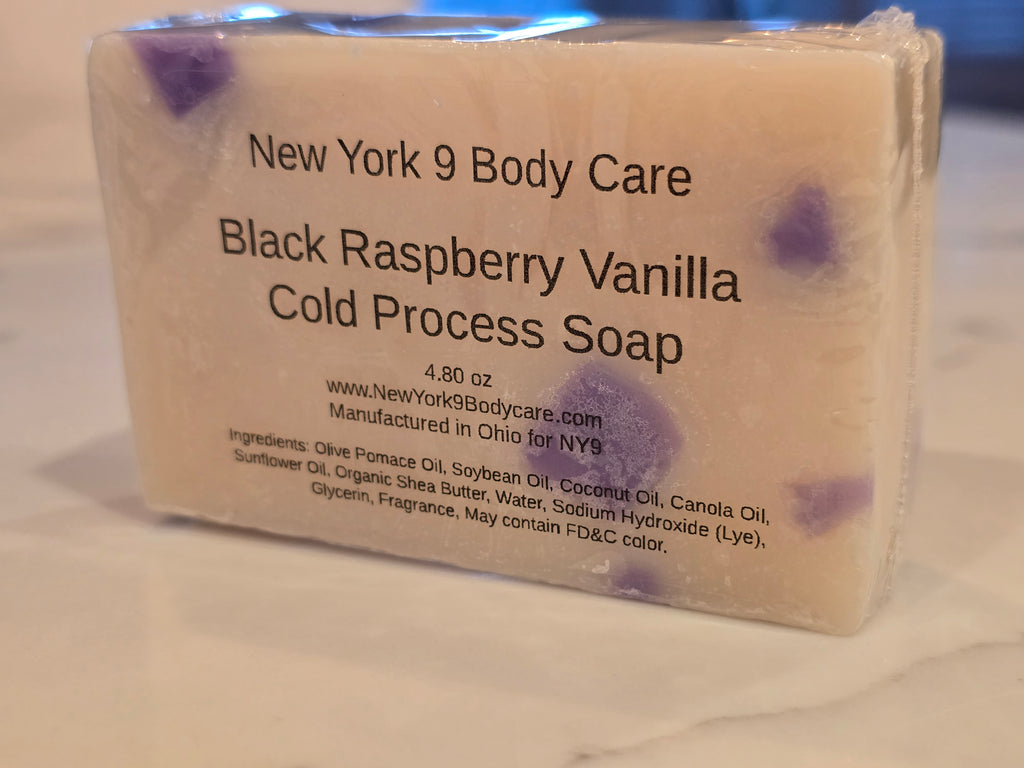 Black Raspberry Vanilla Cold Process Soap